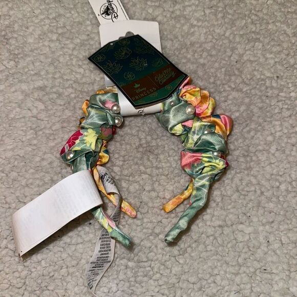 Disney Parks Color Me Courtney Princess Tiana Headband Set NWT - Picture 3 of 4